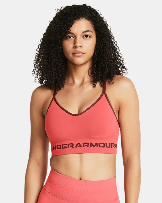 Sujetador deportivo UA Seamless Low Long para mujer