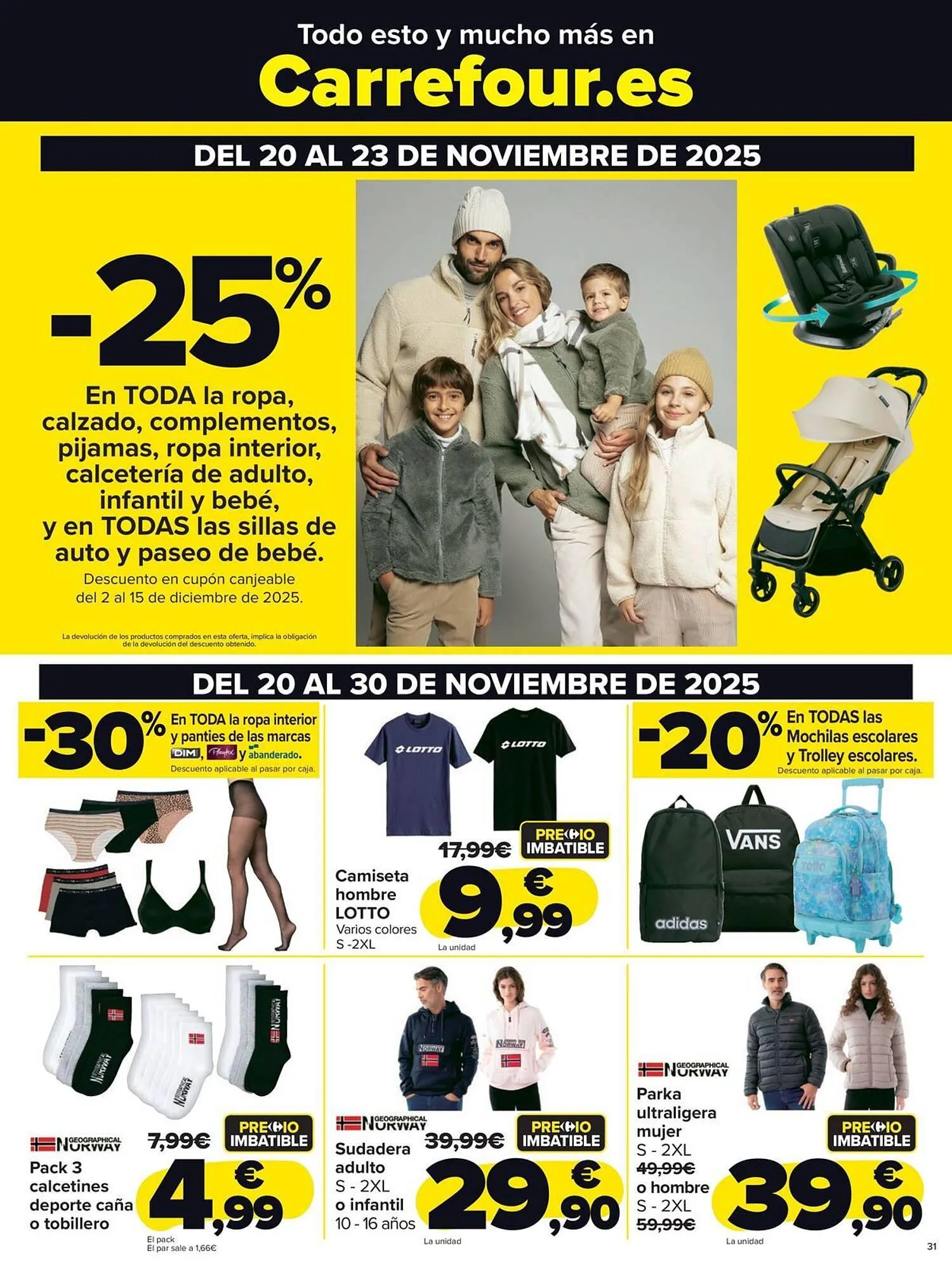 Catálogo de Folleto Carrefour 20 de noviembre al 30 de noviembre 2025 - Página 31