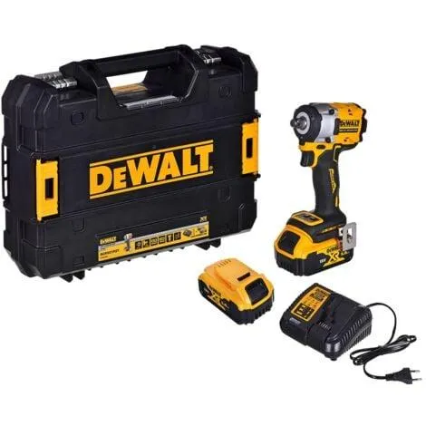Dewalt DCF921P2T-QW Llave Impacto XR 18V 1/2" 406Nm 2 x baterías de 5ah