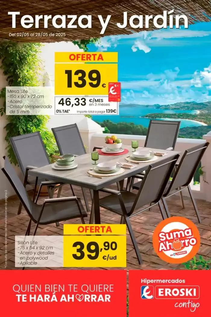 Catálogo de Terraza y Jardín 2 de mayo al 28 de mayo 2025 - Página 1