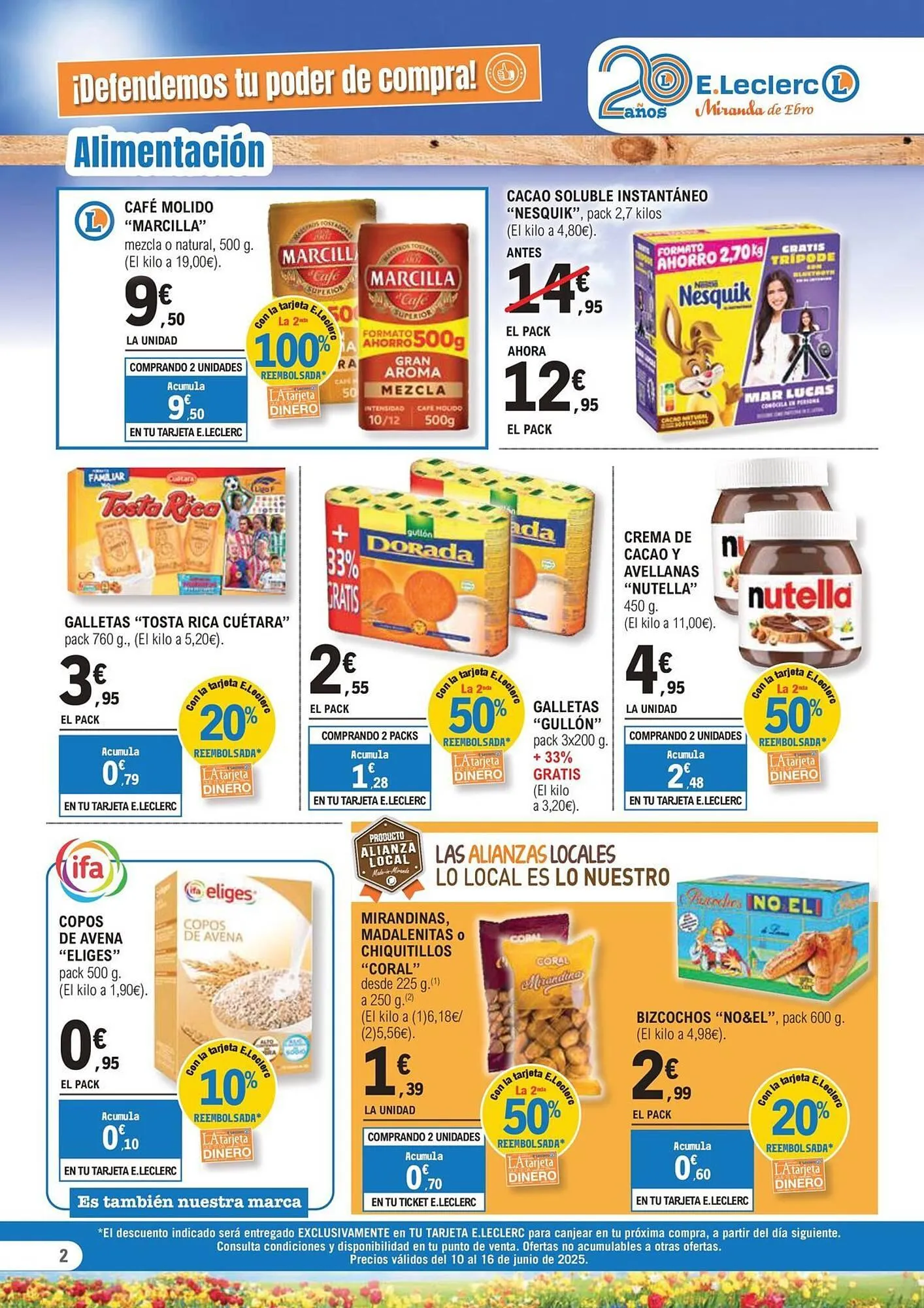 Catálogo de Folleto E.Leclerc 11 de junio al 16 de junio 2025 - Página 2