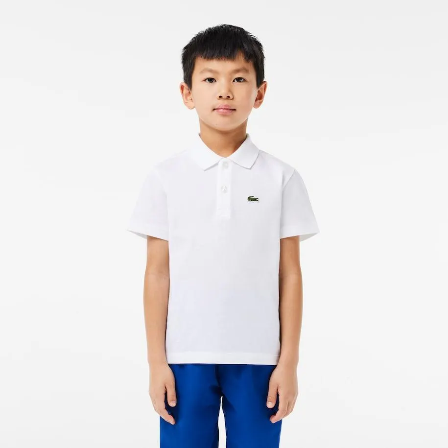 Polo de niño Lacoste ultra-dry en algodón ecológico