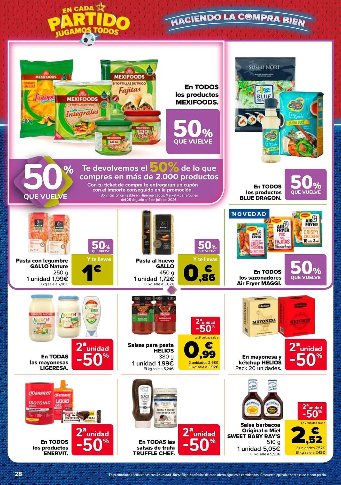 Catálogo de Folleto Carrefour 11 de junio al 24 de junio 2026 - Página 28