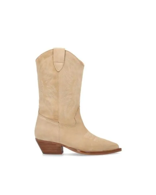 Botas Cowboy Mujer Beige Arena 5001