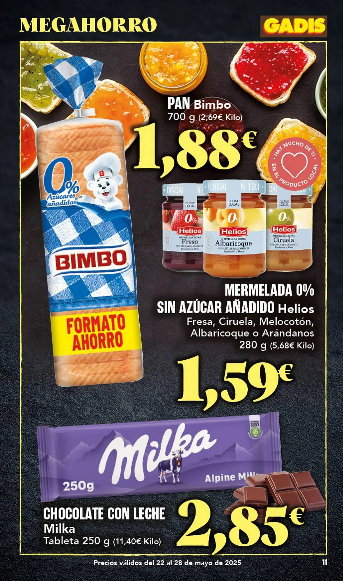 Catálogo de Folleto Gadis 22 de mayo al 28 de mayo 2025 - Página 11