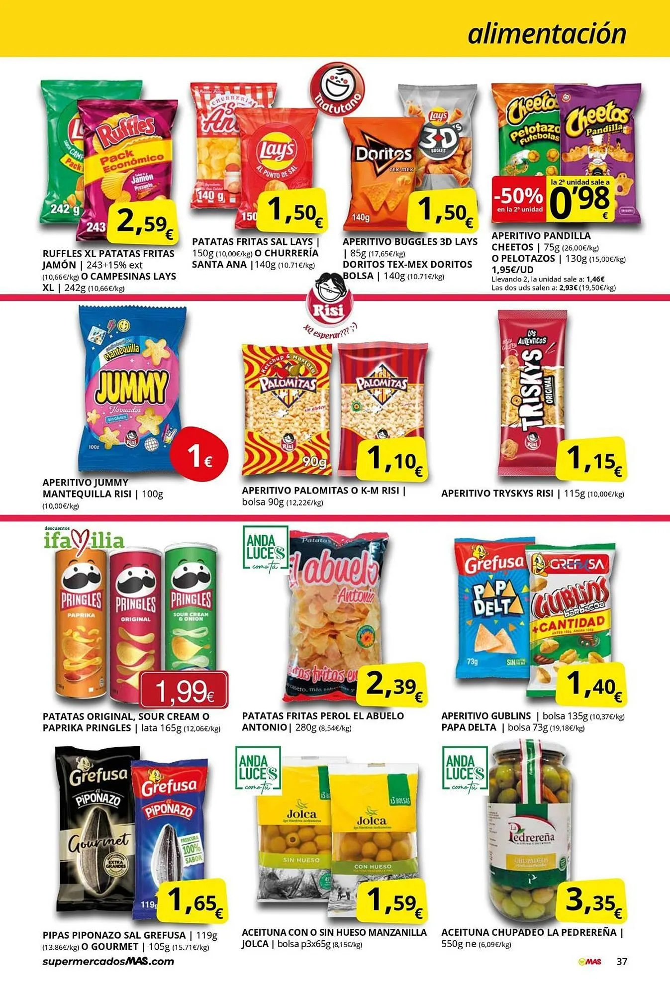 Catálogo de Folleto Supermercados MAS 27 de marzo al 29 de abril 2026 - Página 37