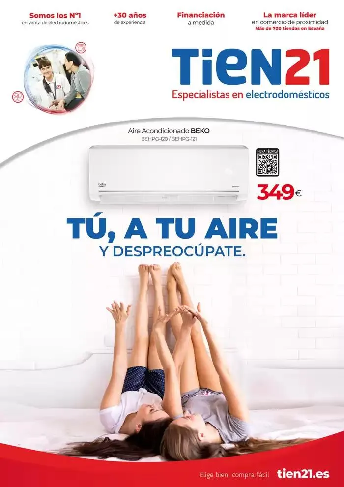 Catálogo de TIEN 21 AIRE ACONDICIONADO 2025 7 de mayo al 31 de agosto 2025 - Página 1