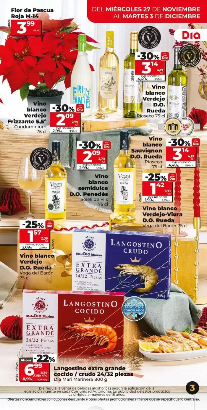 Catálogo de Gran apertura Dia del 27/11 al 03/12 27 de noviembre al 3 de diciembre 2024 - Página 3