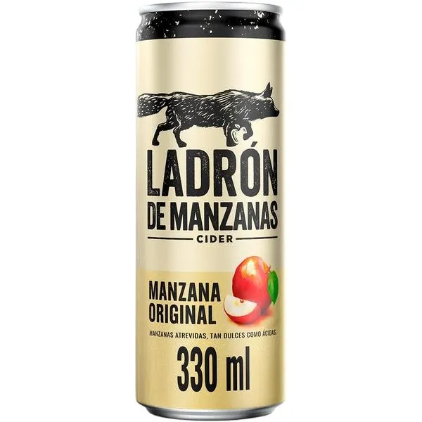 SIDRA DE MANZANA LATA 33 CL
