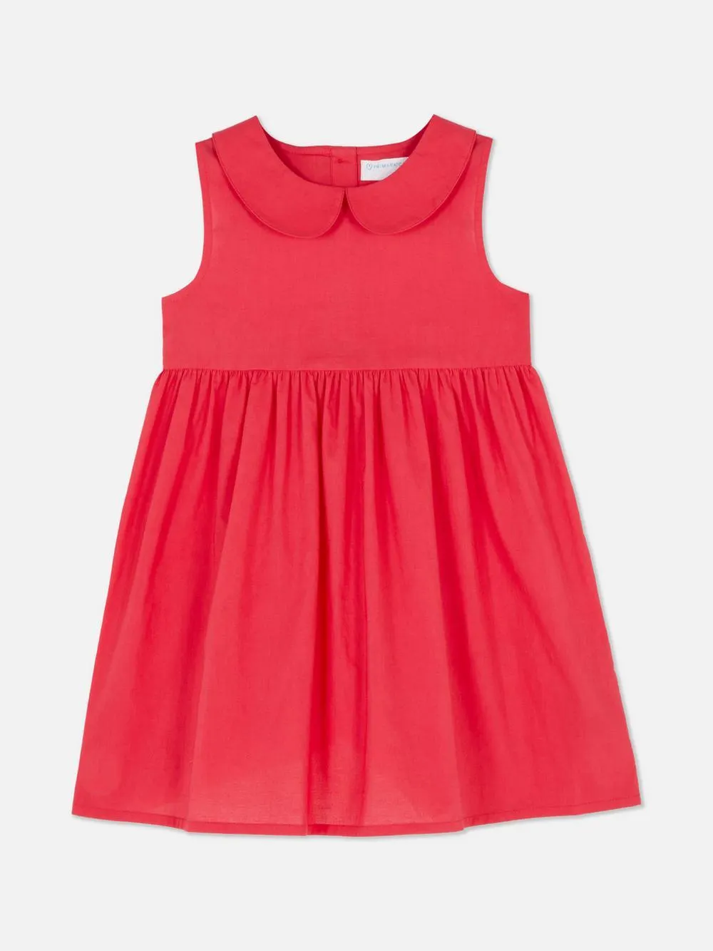 Vestido de verano sin mangas con cuello