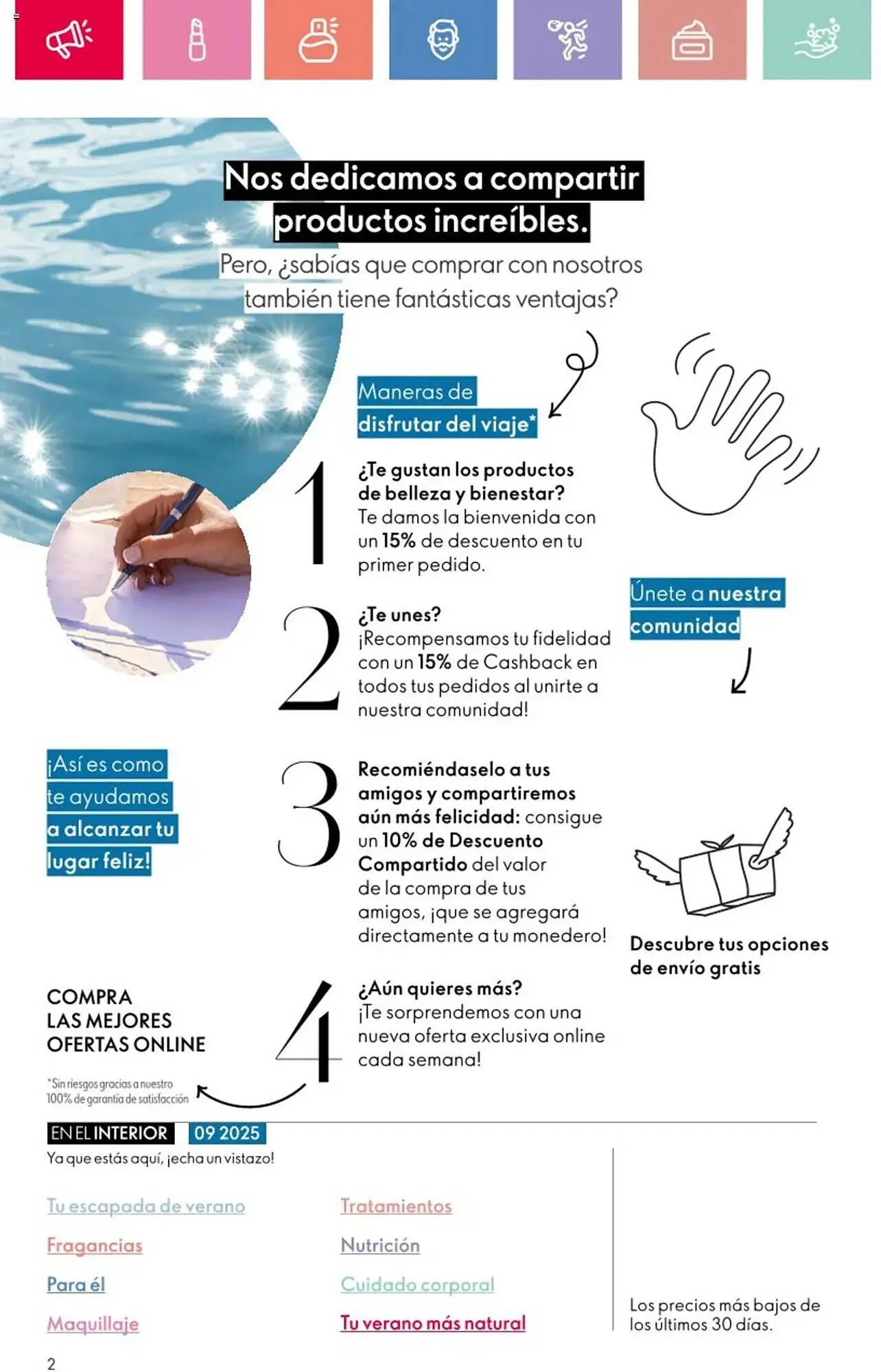 Catálogo de Folleto Oriflame 22 de junio al 12 de julio 2025 - Página 2