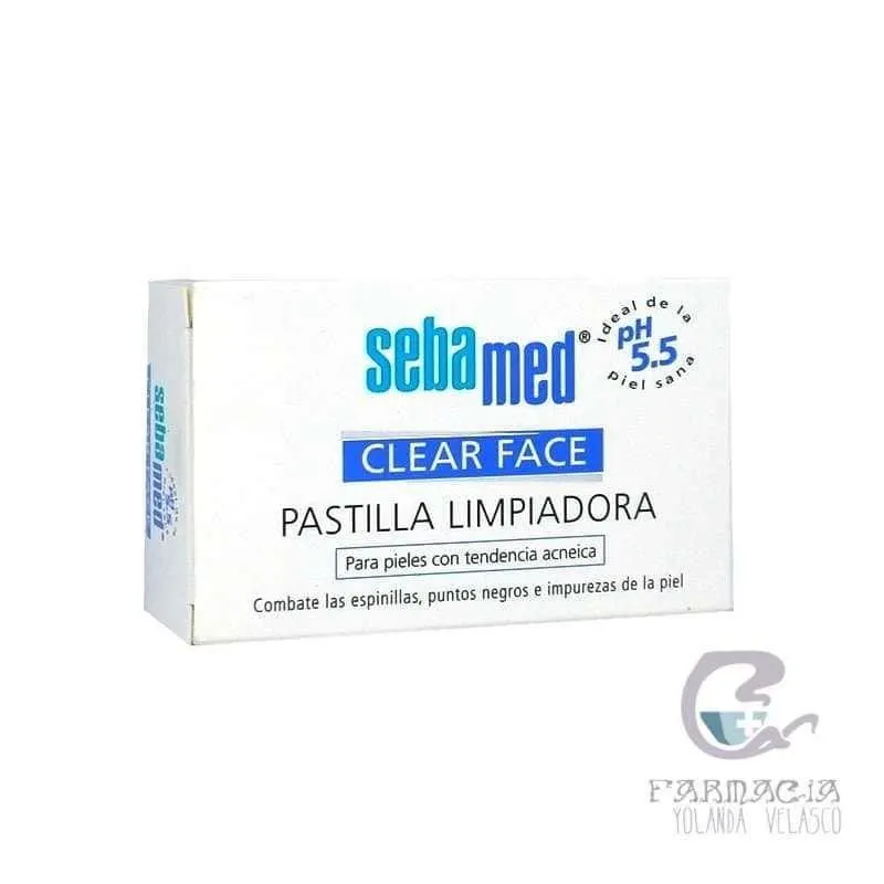 CLEAR FACE PASTILLA LIMPIADORA 100G