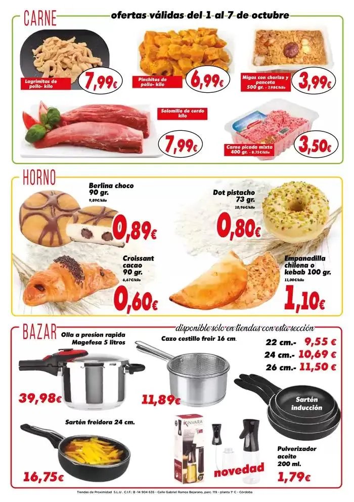 Catálogo de Ofertas válidas del 1 al 6 de octubre 2024 1 de octubre al 6 de octubre 2024 - Página 4