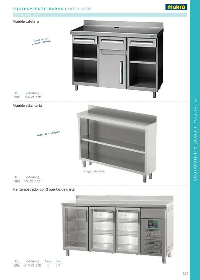 Catálogo de Equipamiento y suministros 23 de julio al 30 de noviembre 2024 - Página 255