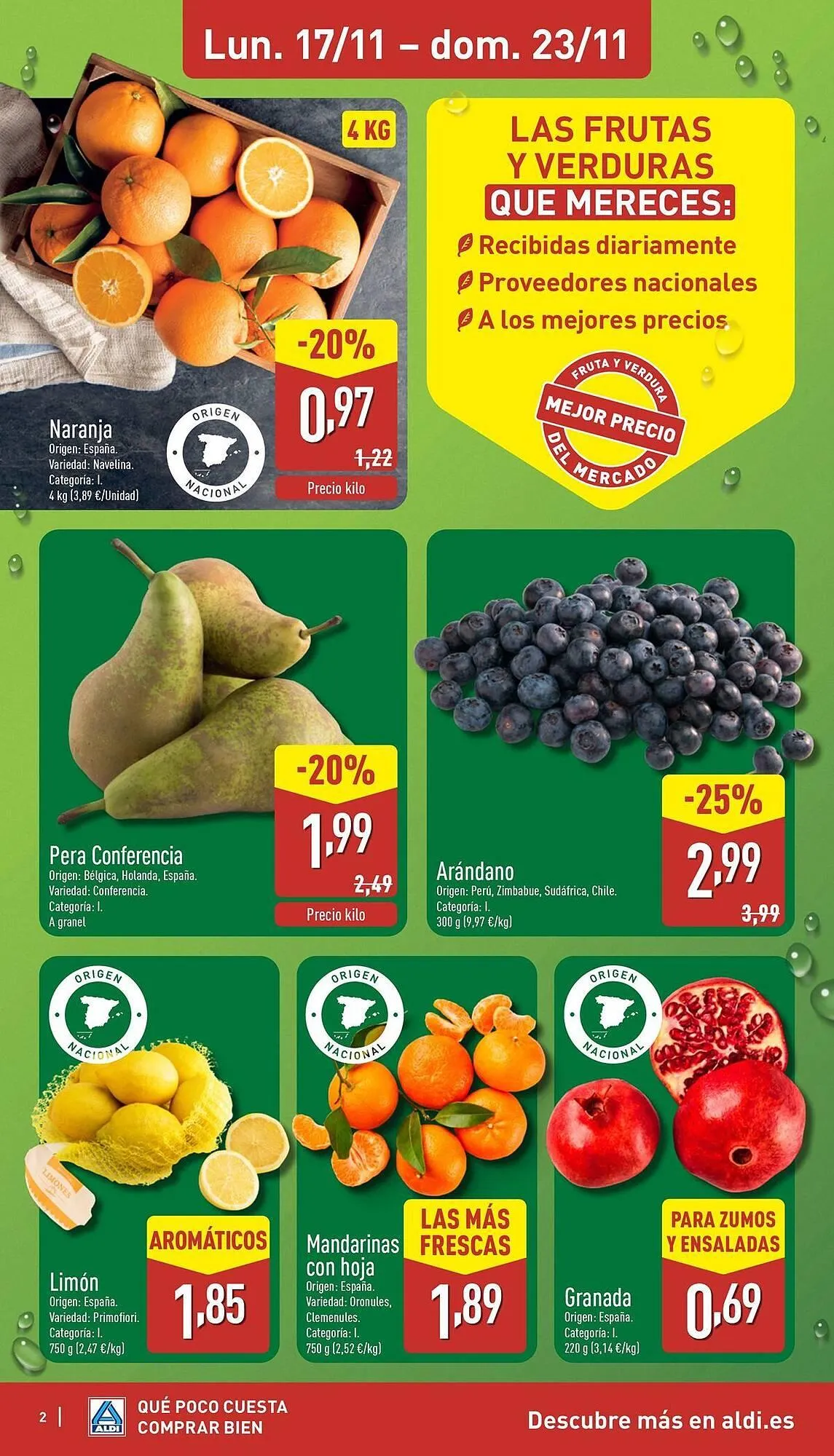 Catálogo de Folleto ALDI 17 de noviembre al 23 de noviembre 2025 - Página 2