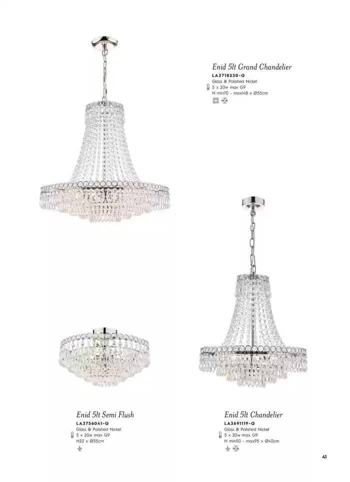 Catálogo de Lighting & Mirror Collection 12 de marzo al 31 de agosto 2025 - Página 43