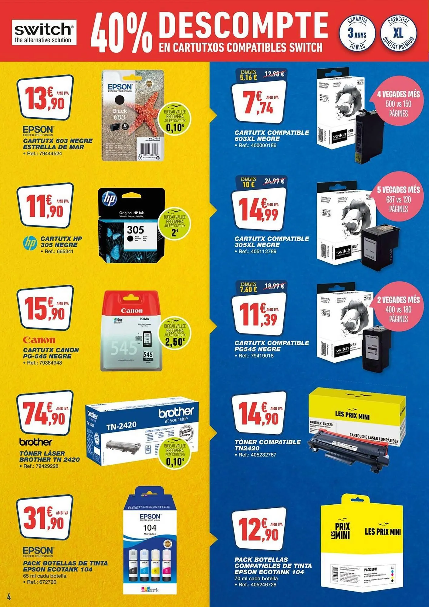 Catálogo de Folleto Bureau Vallée 6 de junio al 6 de julio 2025 - Página 4