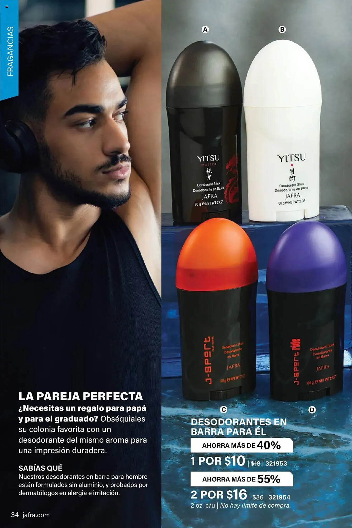 Catálogo de Folleto JAFRA 1 de mayo al 31 de mayo 2025 - Página 34