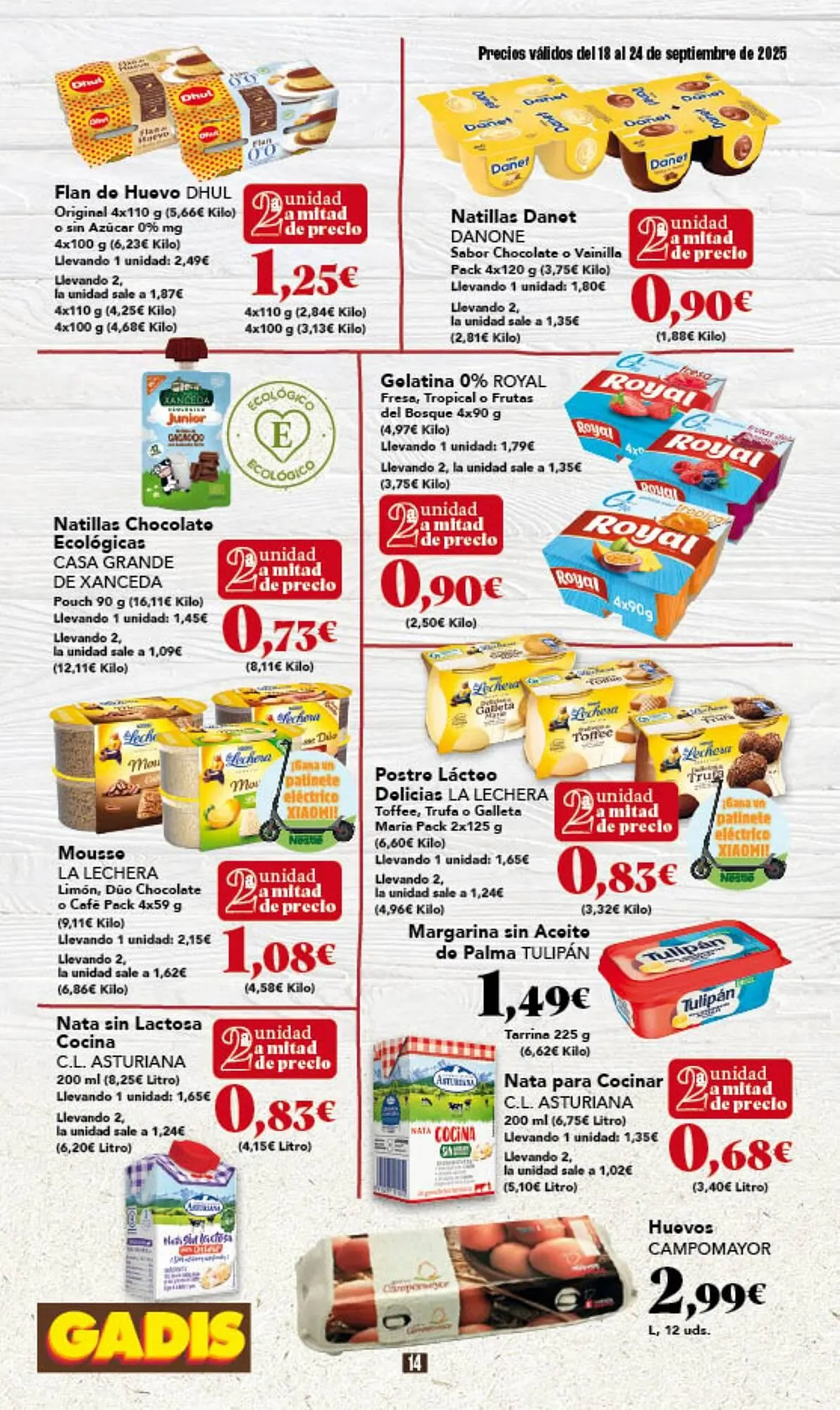 Catálogo de Folleto Gadis 18 de septiembre al 24 de septiembre 2025 - Página 14