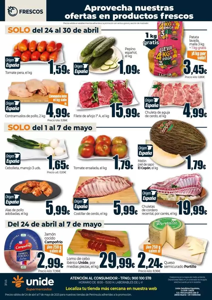 Catálogo de Máximo Ahorro en Supermercados UNIDE 24 de abril al 7 de mayo 2025 - Página 4