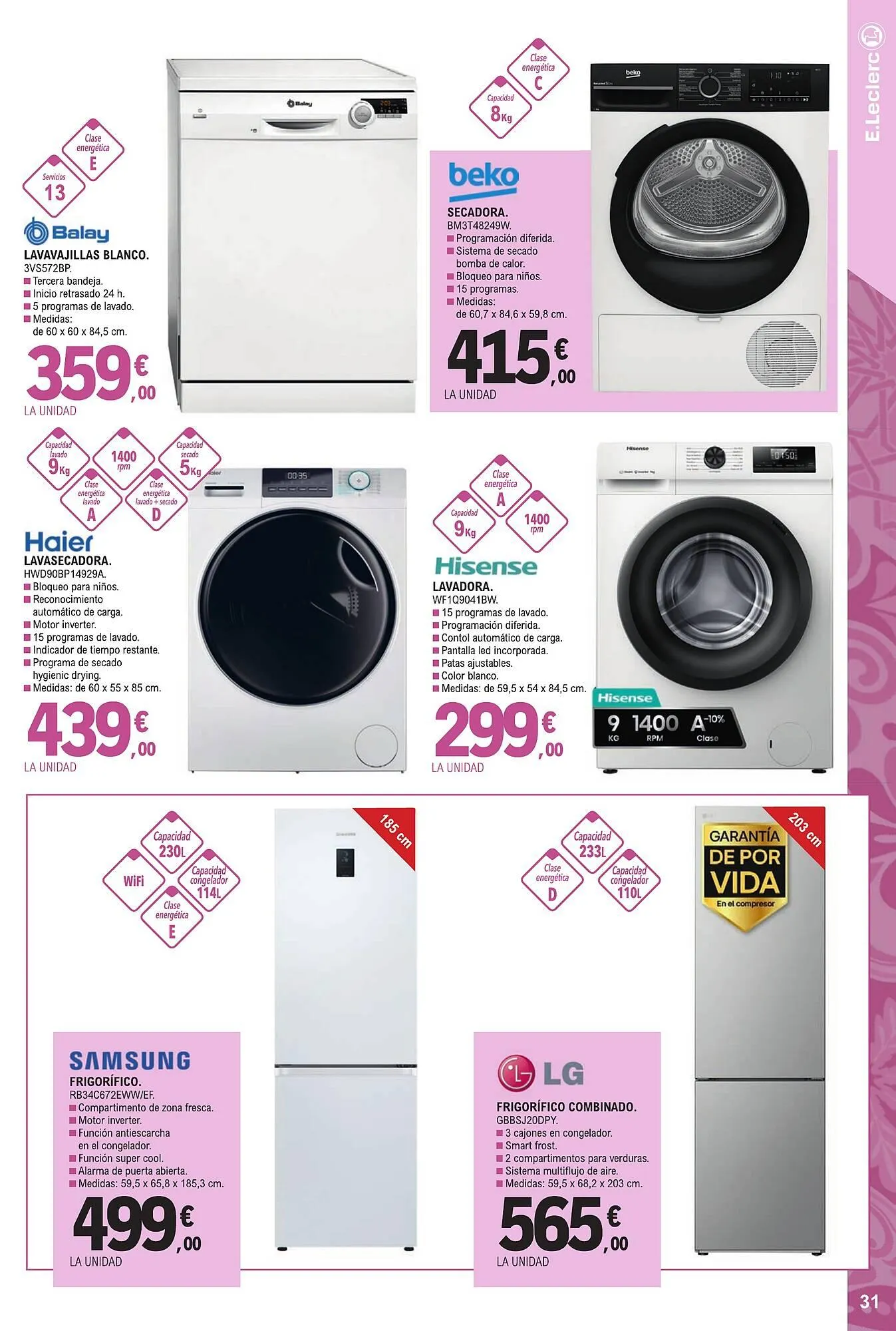 Catálogo de Catálogo E.Leclerc 7 de enero al 25 de enero 2026 - Página 31