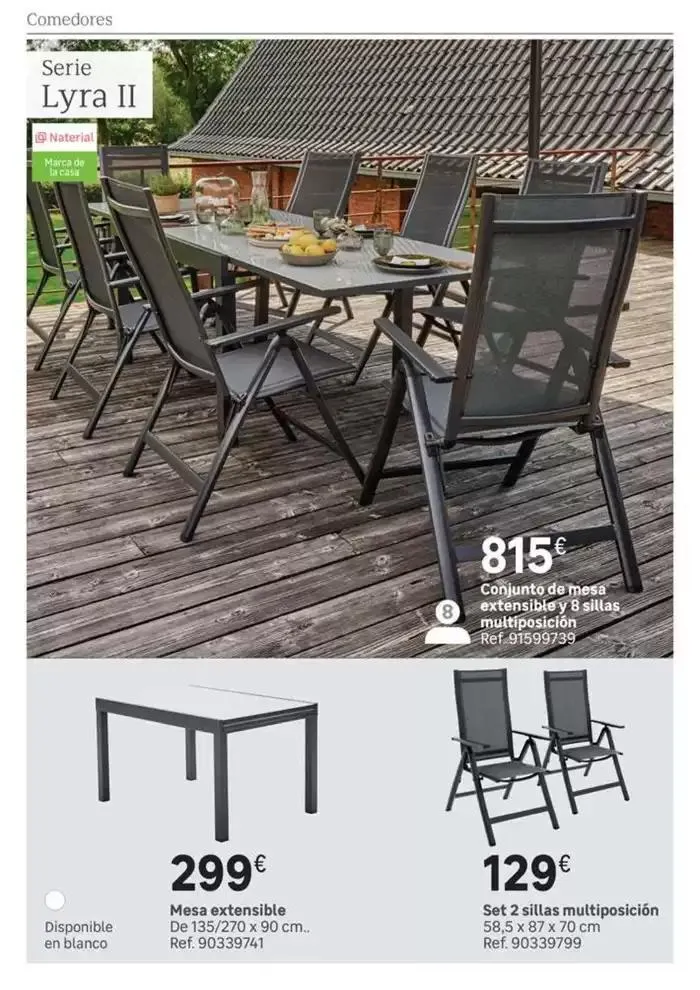 Catálogo de Transforma tu jardín y espacio exterior con estilo 8 de abril al 16 de mayo 2025 - Página 38