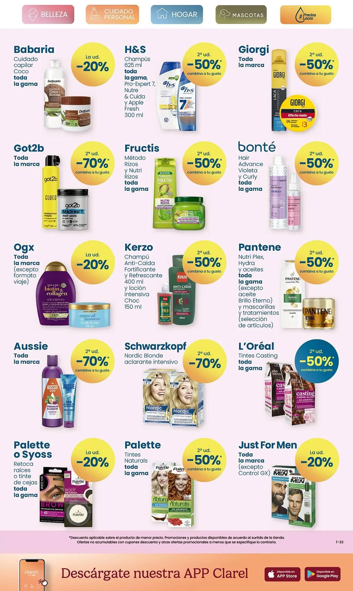 Catálogo de Folleto Clarel 22 de abril al 5 de mayo 2026 - Página 7