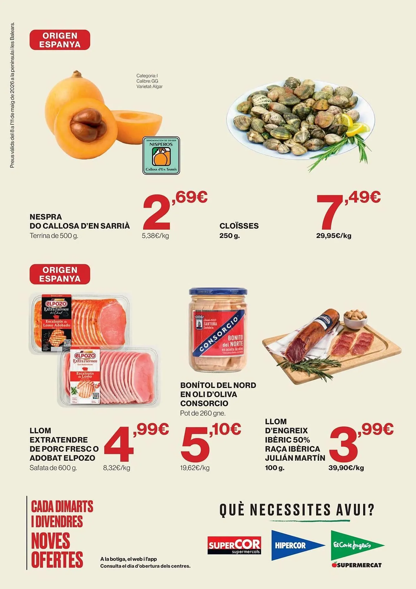 Catálogo de Catálogo El Corte Inglés 8 de mayo al 11 de mayo 2026 - Página 2