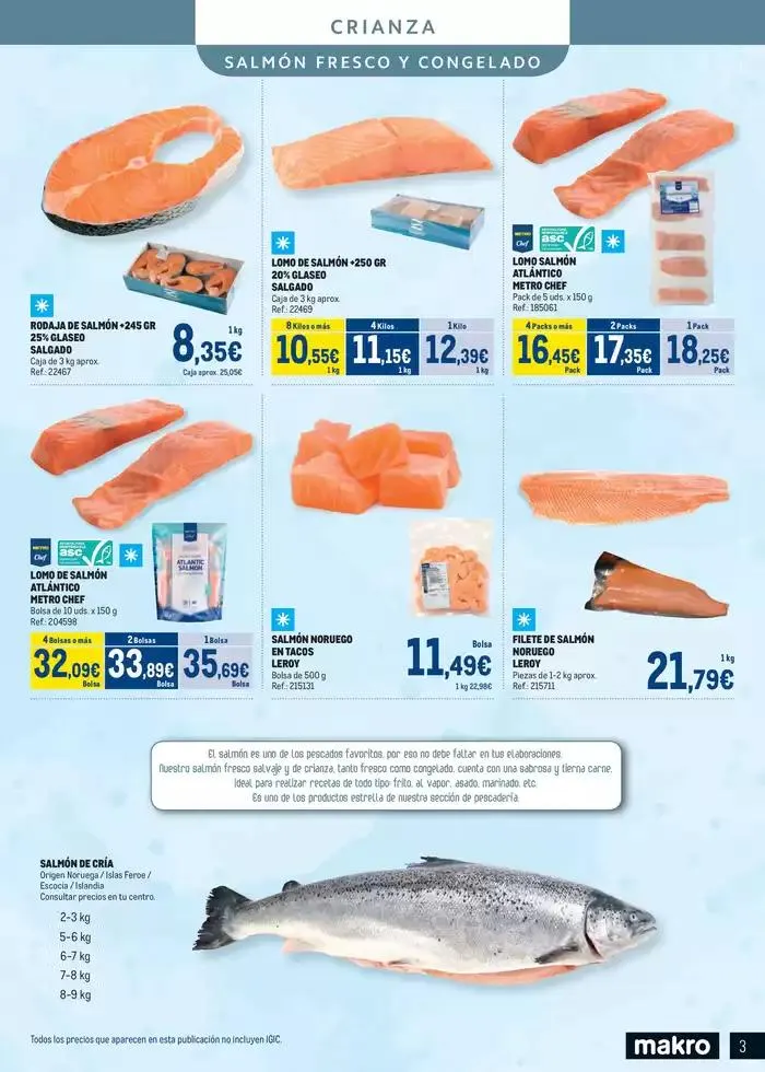 Catálogo de Especial Pescados Canarias 4 de marzo al 6 de abril 2025 - Página 3