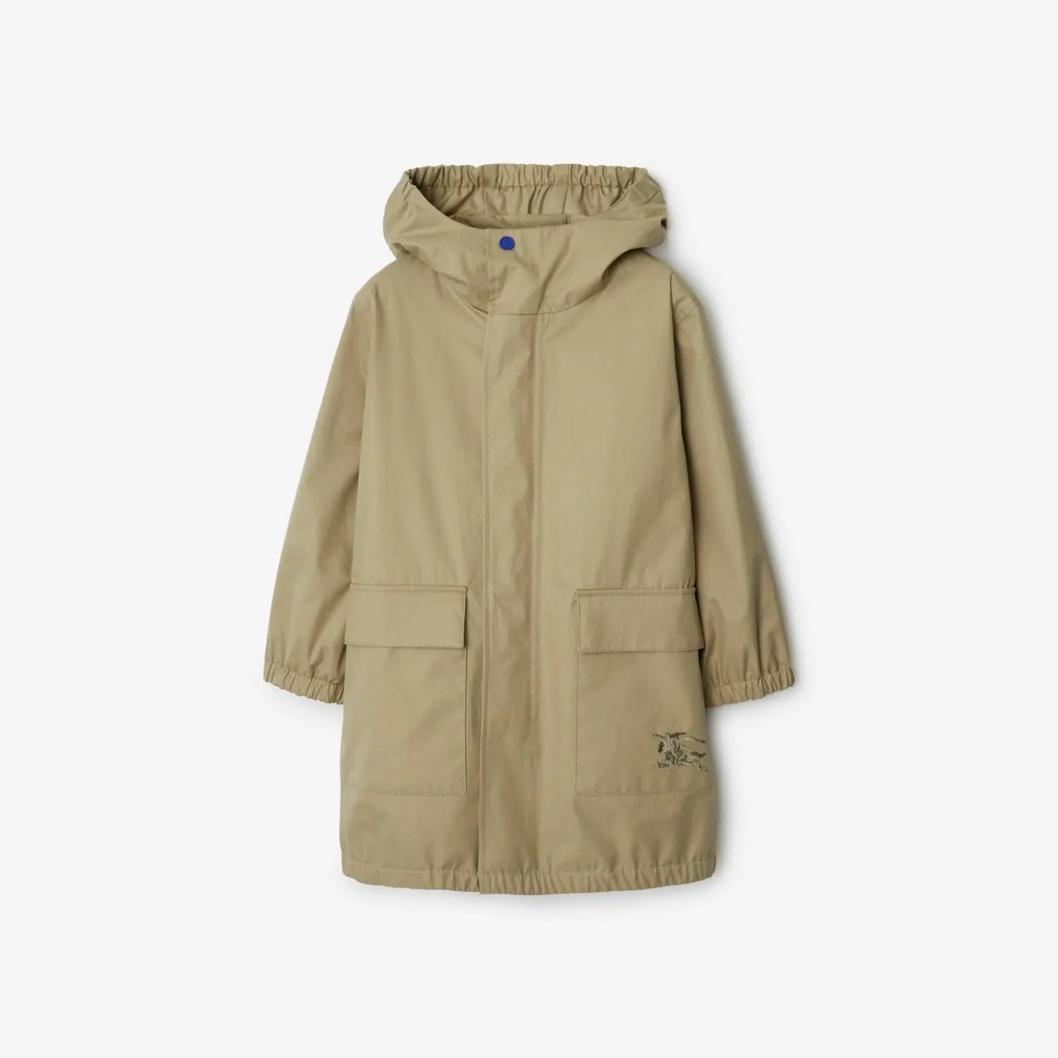 Parka en gabardina