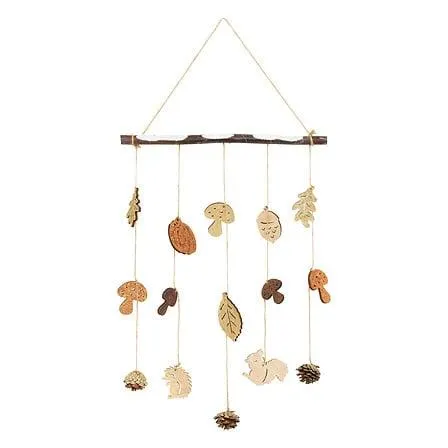 SUSPENSION MADERA. 75 CM DE ALTO. MYSTERIOUS FOREST