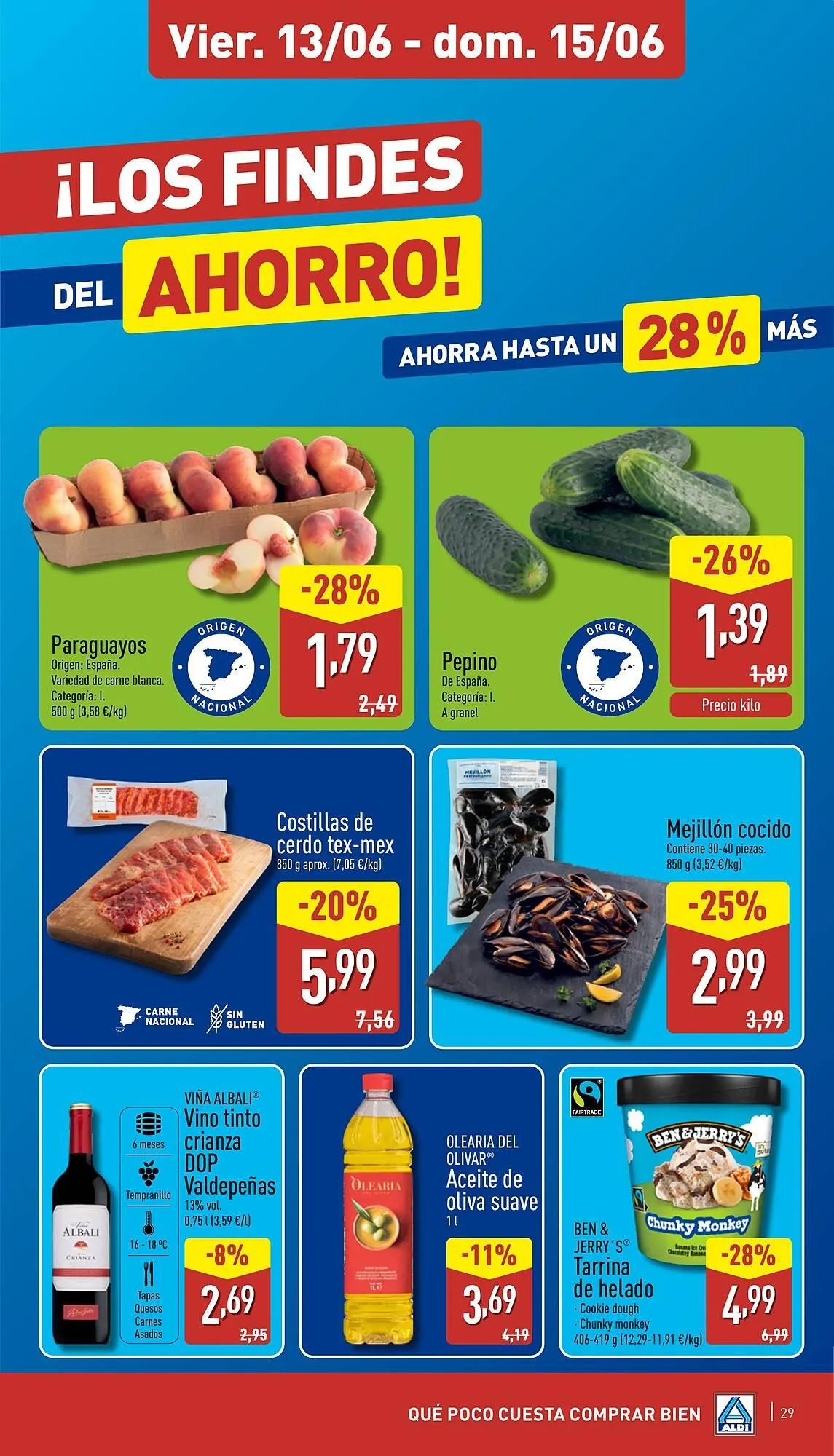 Catálogo de Folleto ALDI 9 de junio al 15 de junio 2025 - Página 29