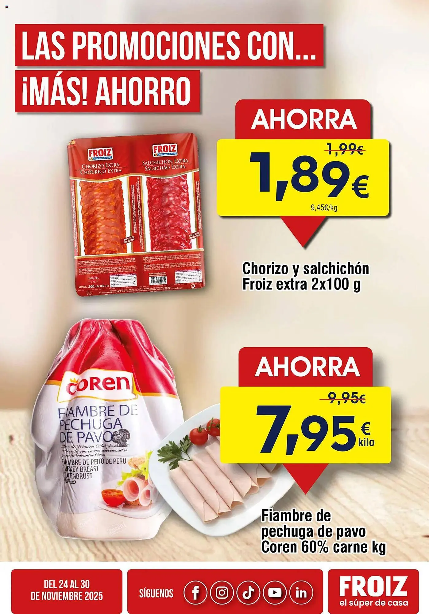Catálogo de Folleto FROIZ 24 de noviembre al 30 de noviembre 2025 - Página 3