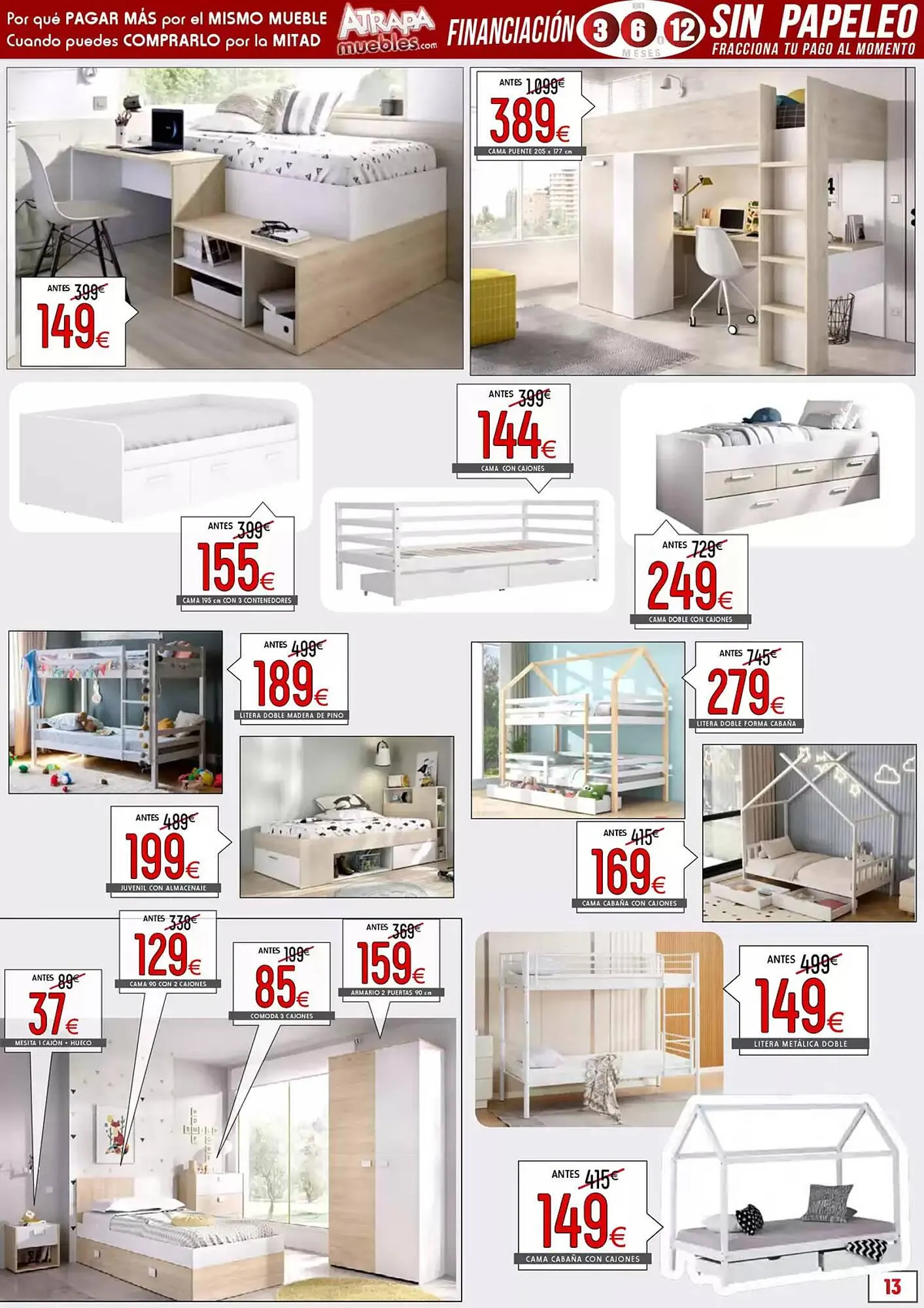 Catálogo de Folleto Atrapamuebles 26 de abril al 31 de mayo 2025 - Página 13