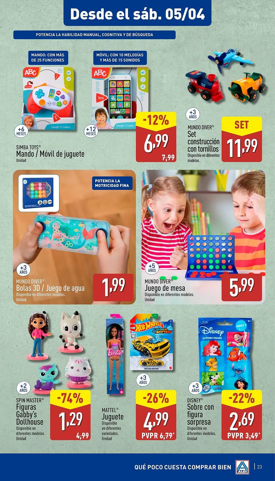 Catálogo de Folleto ALDI 2 de abril al 6 de abril 2025 - Página 23