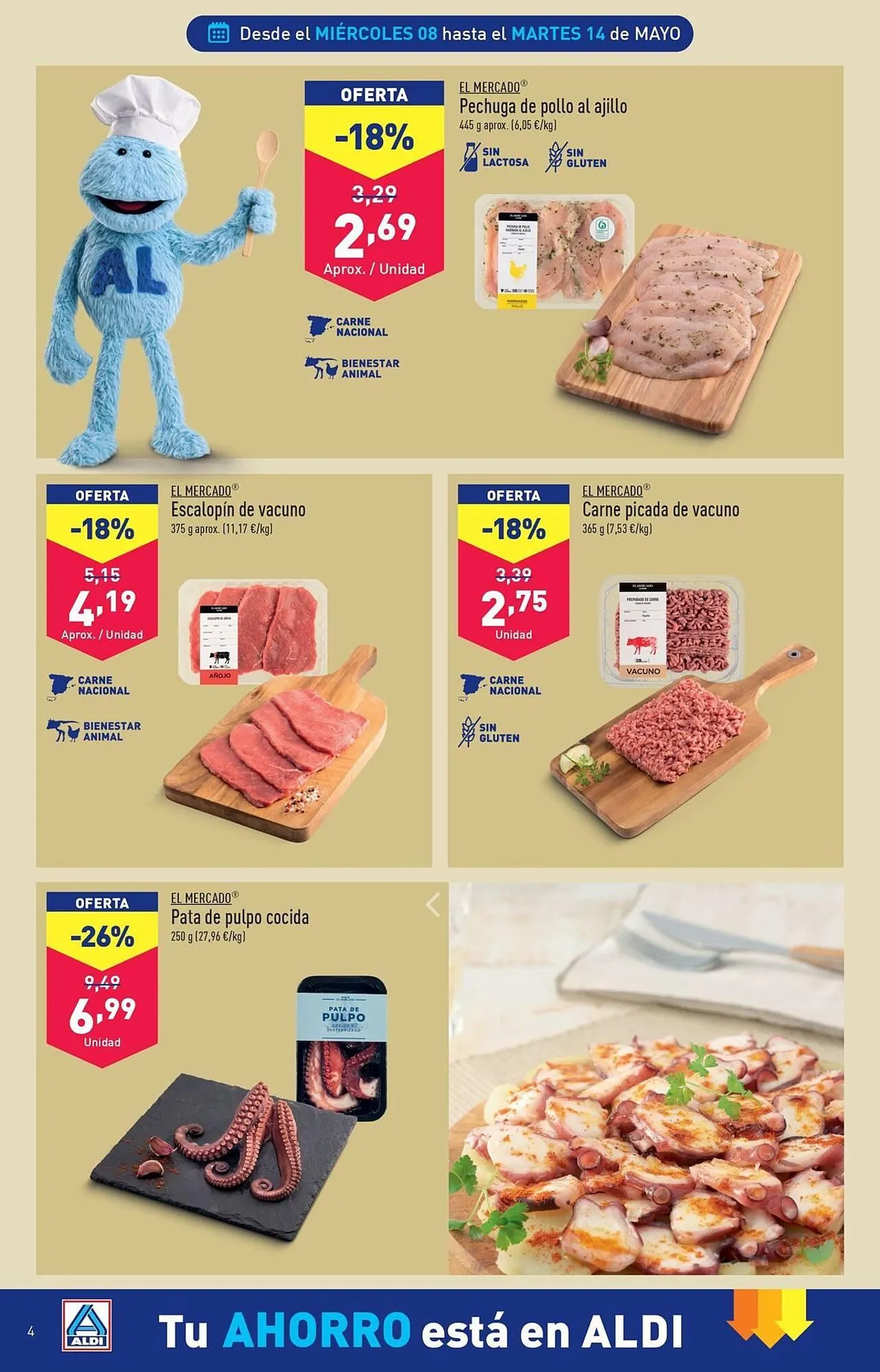 Catálogo de Folleto ALDI 8 de mayo al 14 de mayo 2024 - Página 4