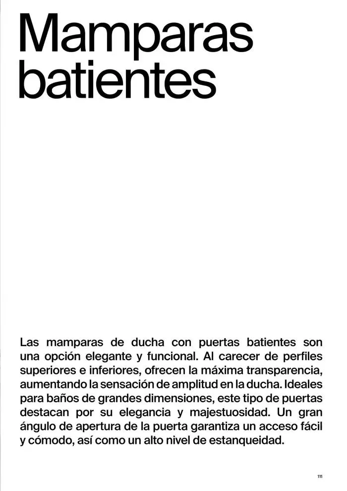 Catálogo de Mamparas de Baño 9 de enero al 31 de diciembre 2025 - Página 113
