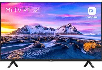 TV LED 32" - Xiaomi Mi TV P1, HD, Smart TV, WiFi, Control por voz, AndroidTV, Dolby Audio™ y DTS-HD, Negro