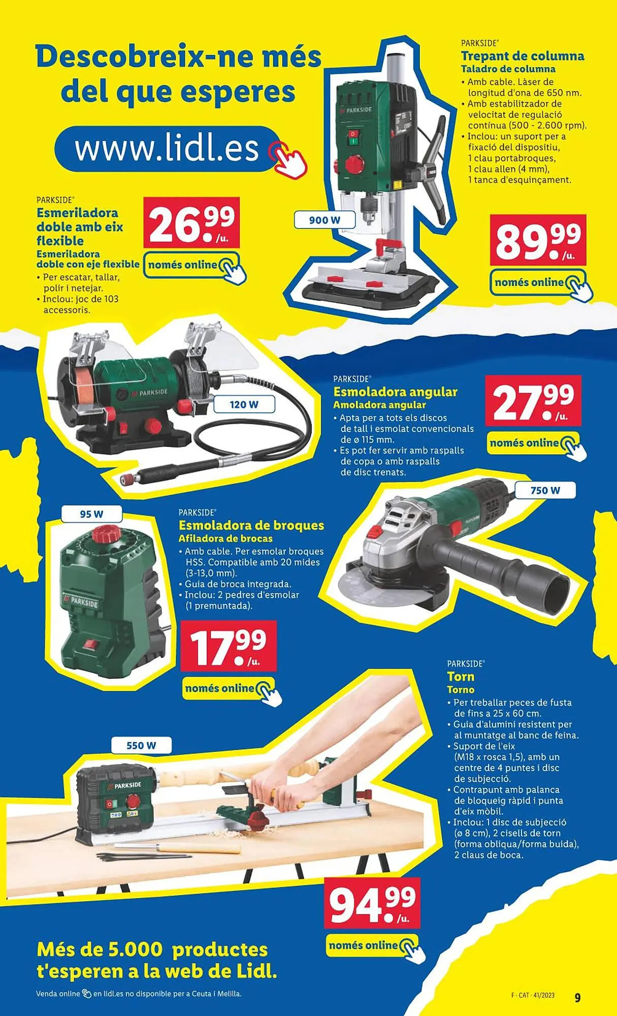 Catálogo de Folleto Lidl 2 de octubre al 16 de octubre 2023 - Página 9