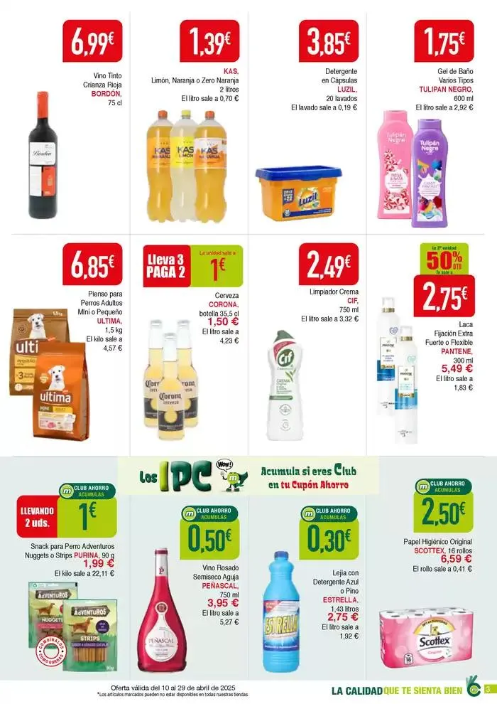 Catálogo de Folleto minymas y mym - Oferta válida del 10 al 29 de abril de 2025 10 de abril al 29 de abril 2025 - Página 3