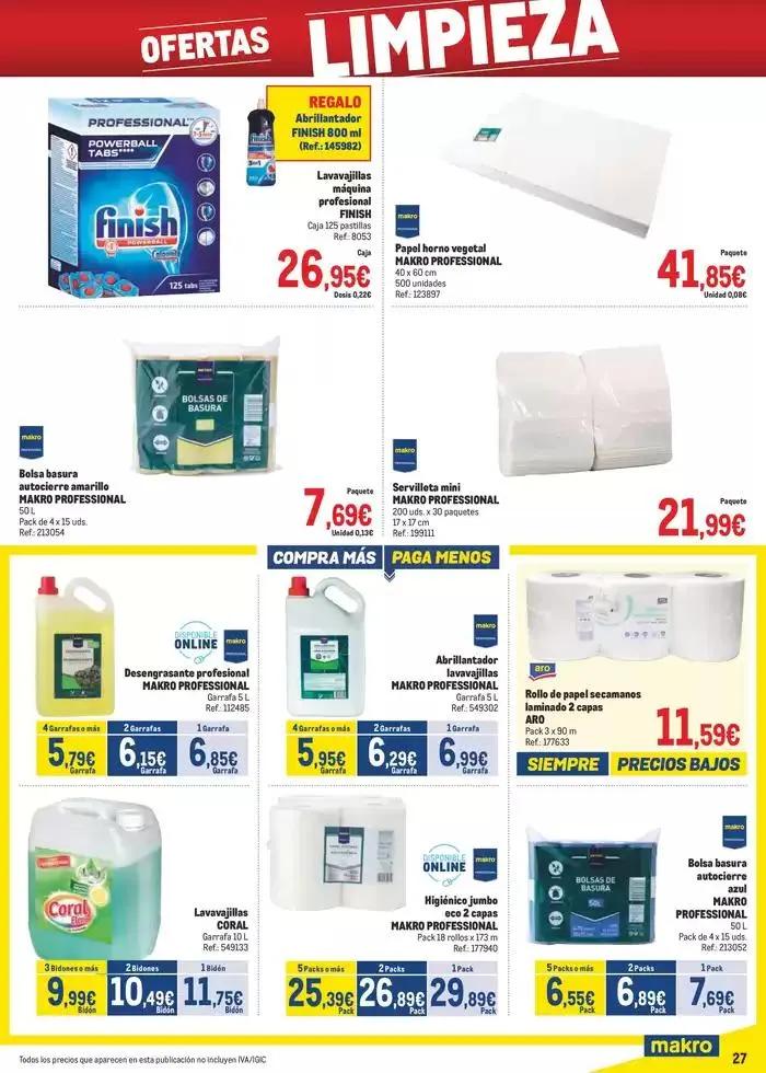 Catálogo de Makro Precios Sur 3 de febrero al 2 de marzo 2025 - Página 27