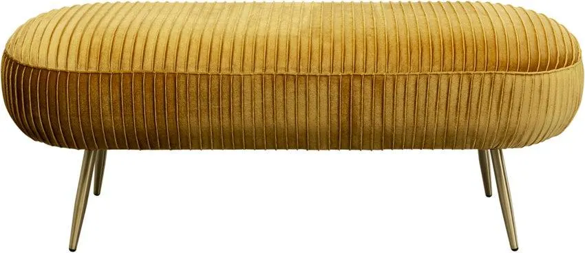 Banco Suri Amarillo 120cm