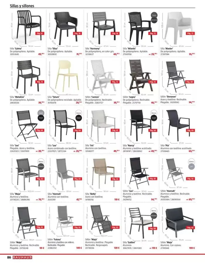 Catálogo de Bauhaus Verano 1 de junio al 31 de agosto 2025 - Página 86