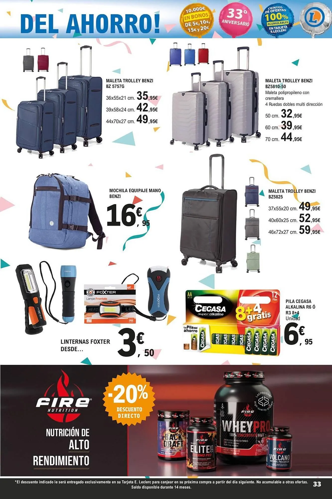 Catálogo de Folleto E.Leclerc 14 de julio al 29 de julio 2025 - Página 33