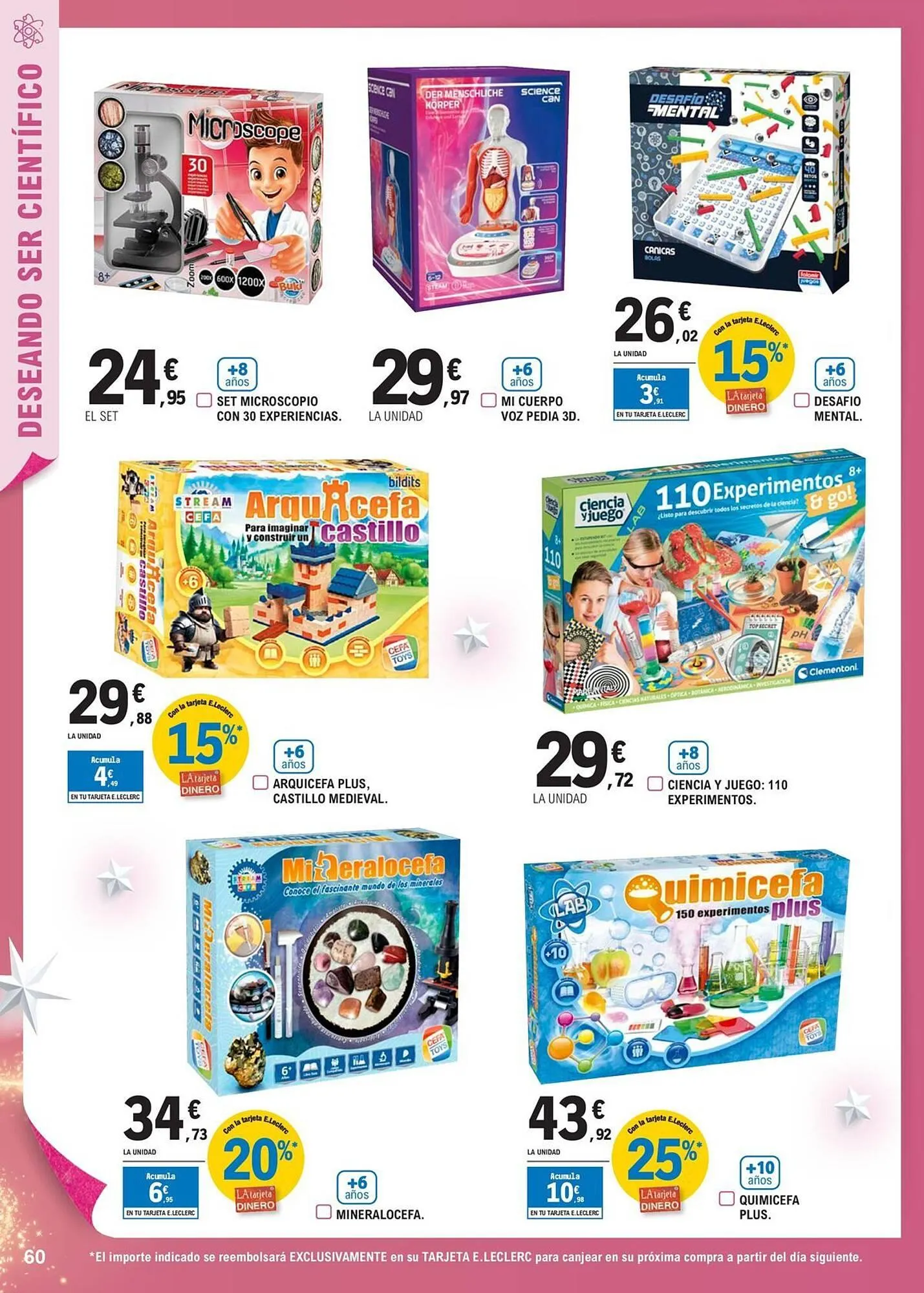 Catálogo de Catálogo E.Leclerc 4 de noviembre al 24 de diciembre 2025 - Página 60