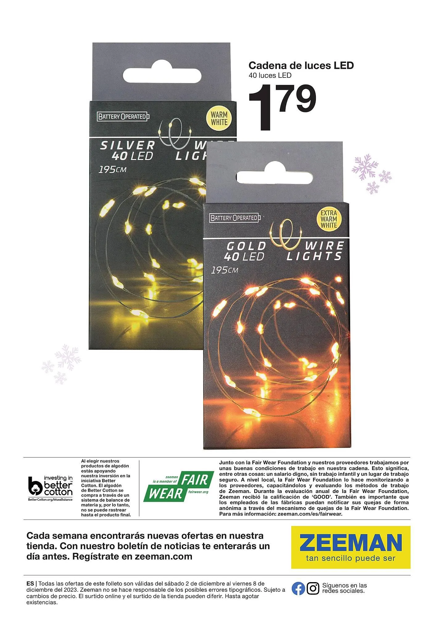 Catálogo de Folleto Zeeman 2 de diciembre al 8 de diciembre 2023 - Página 12