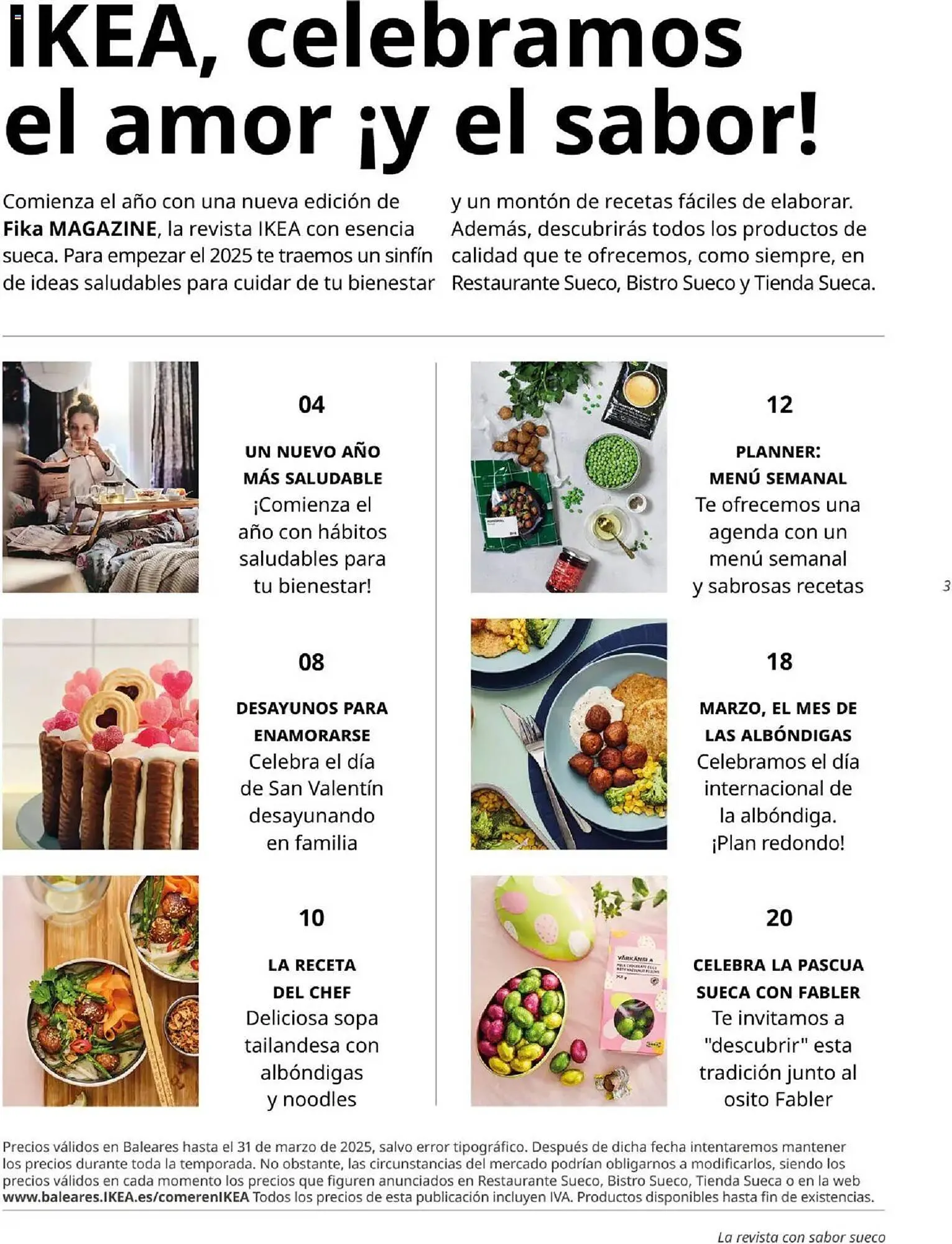 Catálogo de Folleto IKEA 1 de enero al 31 de marzo 2025 - Página 3