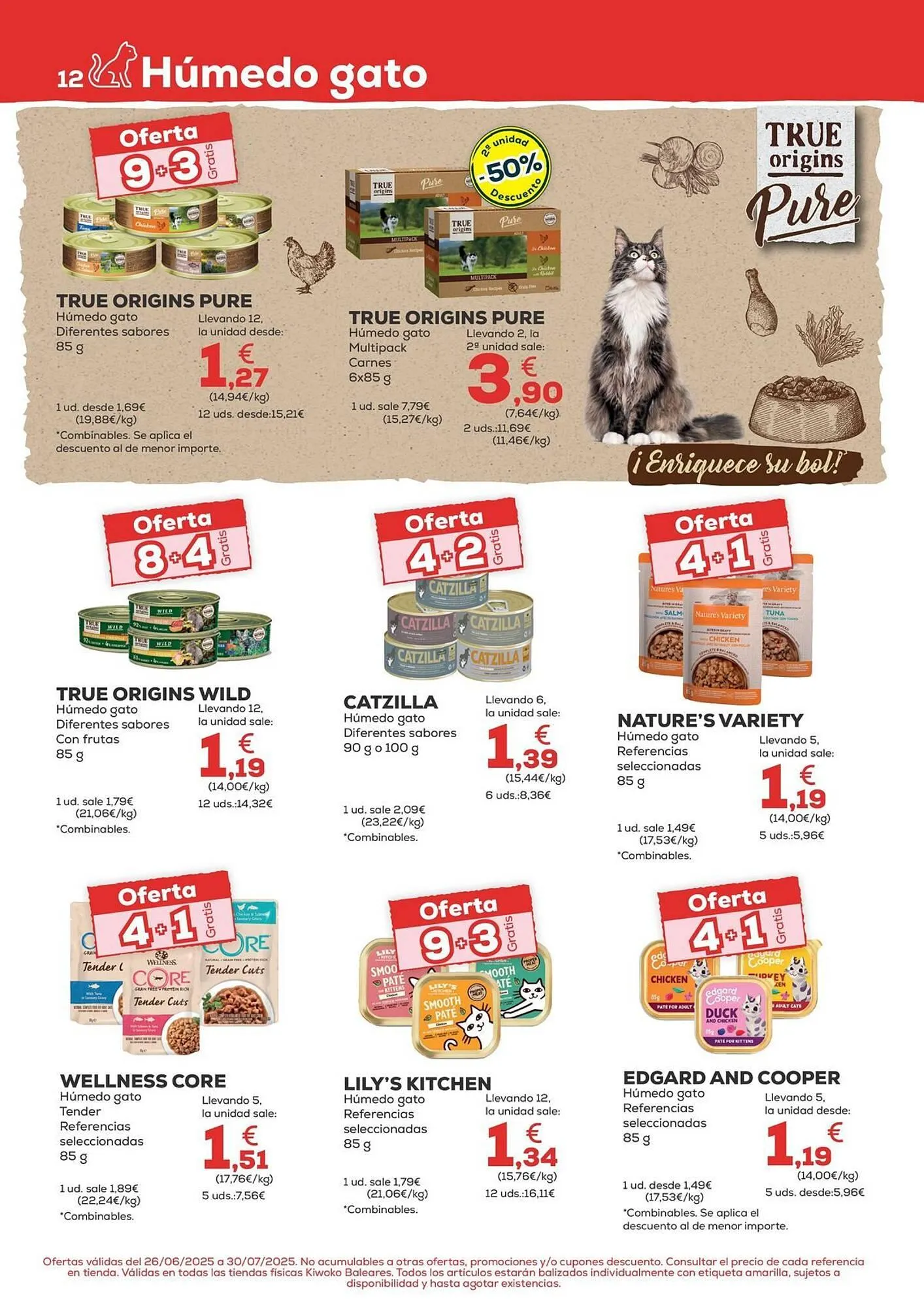 Catálogo de Folleto Kiwoko 26 de junio al 30 de julio 2025 - Página 12