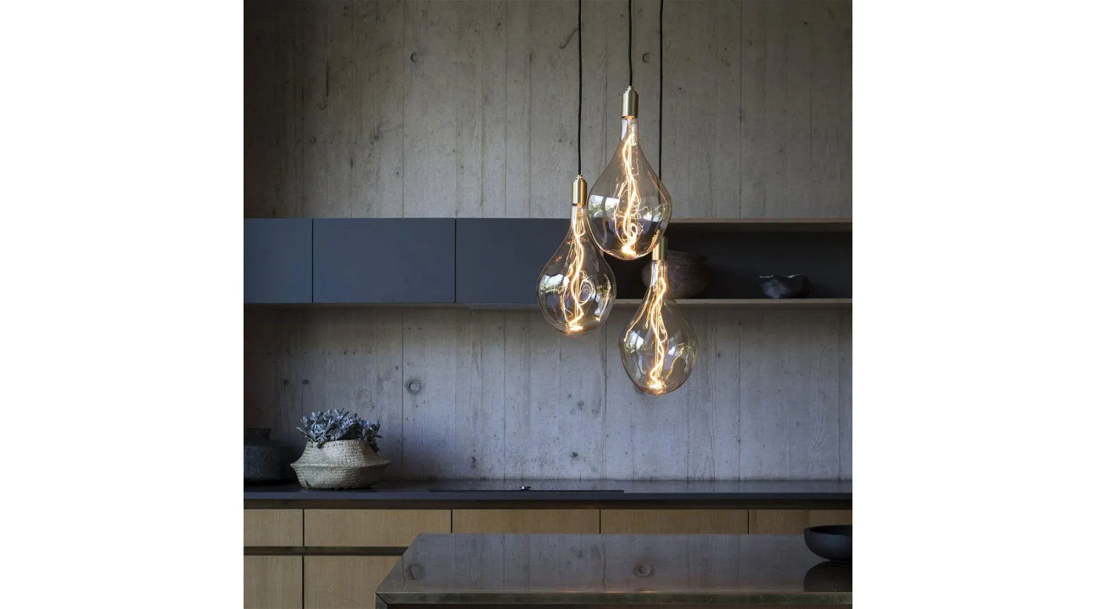 Bombilla escultural vintage XXL