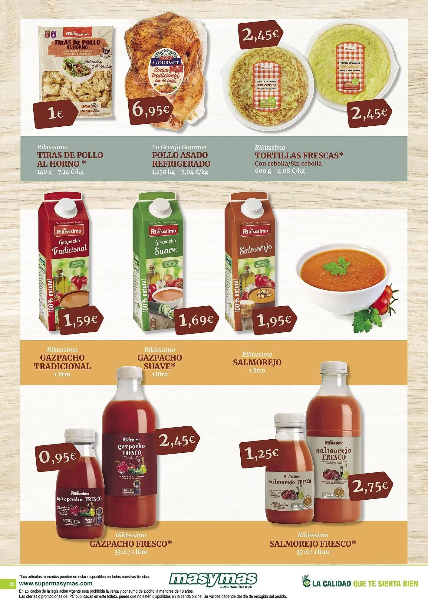 Catálogo de Folleto Masymas 4 de septiembre al 1 de octubre 2025 - Página 22